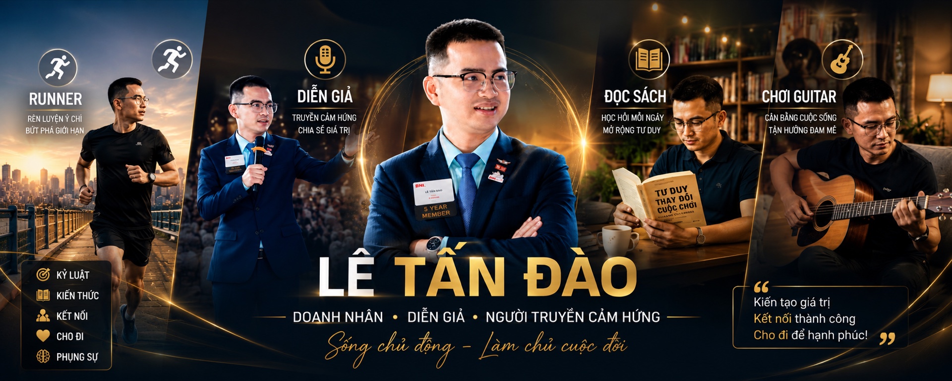 Lê Tấn Đào — Doanh nhân, Diễn giả, Người truyền cảm hứng